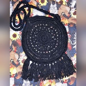 Crochet Boho Purse with Chicken Liner